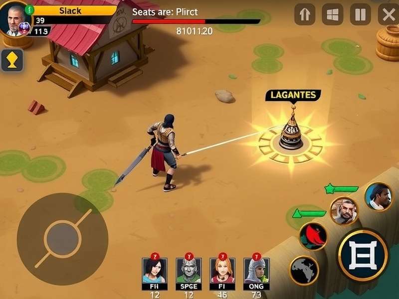 Arrah Gladiators in-game battle screenshot